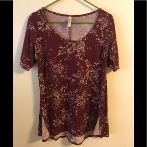 LuLaRoe Purplish Shirt